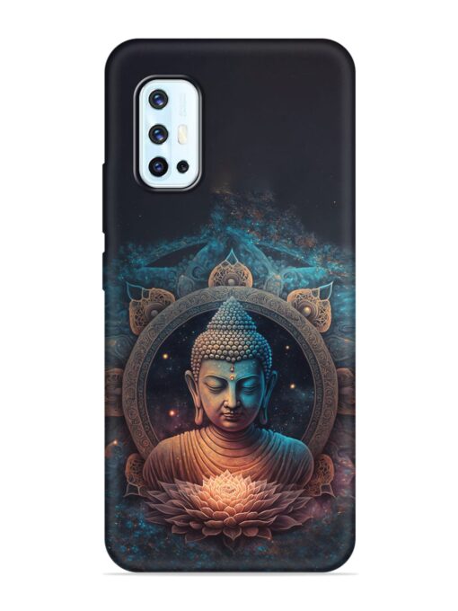 Gautam Buddha Embossed Soft Silicone Case for Vivo V17 Zapvi