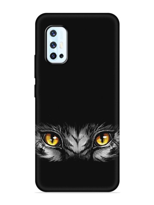 Scary Eye Embossed Soft Silicone Case for Vivo V17 Zapvi