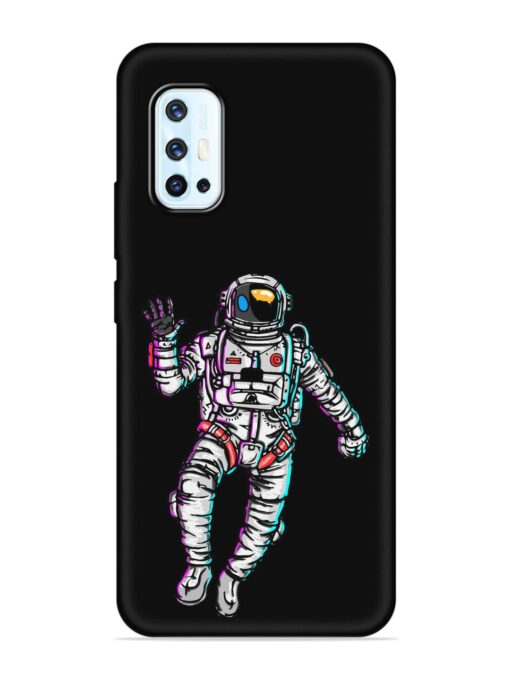 Spaceman Embossed Soft Silicone Case for Vivo V17 Zapvi