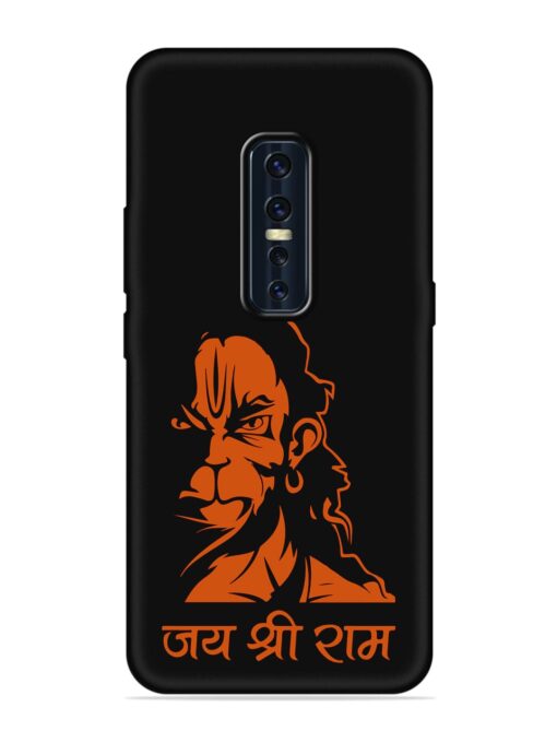 Angry Hanuman Embossed Soft Silicone Case for Vivo V17 Pro Zapvi