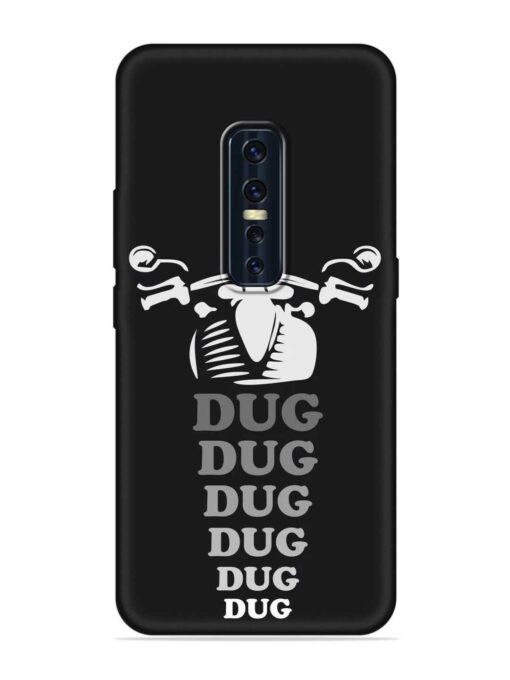 Dug Dug Dug Embossed Soft Silicone Case for Vivo V17 Pro Zapvi