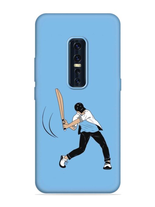 Cricket Gully Boy Embossed Soft Silicone Case for Vivo V17 Pro Zapvi