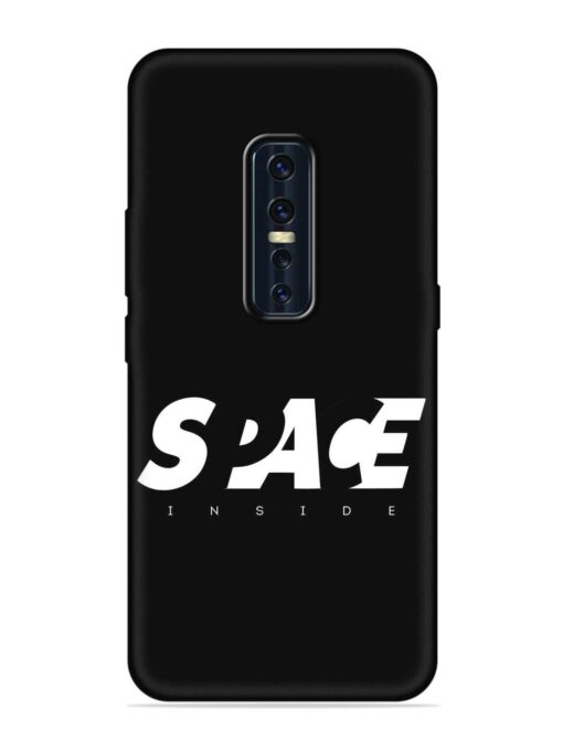 Space Typography Art Embossed Soft Silicone Case for Vivo V17 Pro Zapvi