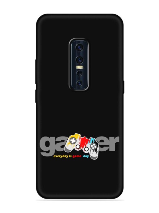 Gamer Everyday Game Embossed Soft Silicone Case for Vivo V17 Pro Zapvi