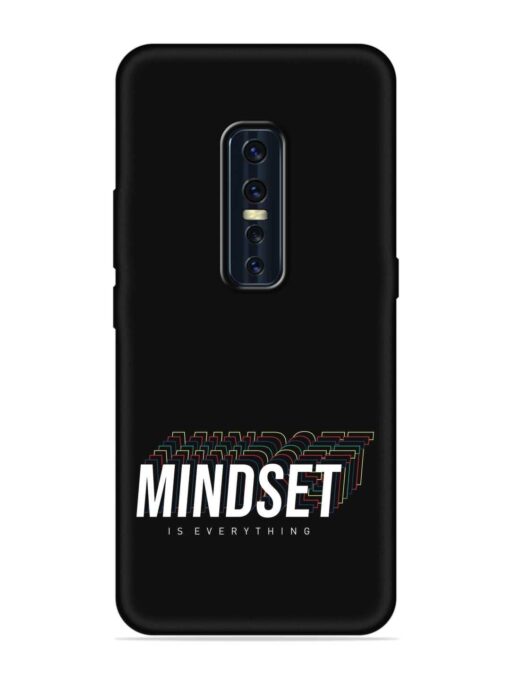 Mindset Everything Slogan Embossed Soft Silicone Case for Vivo V17 Pro