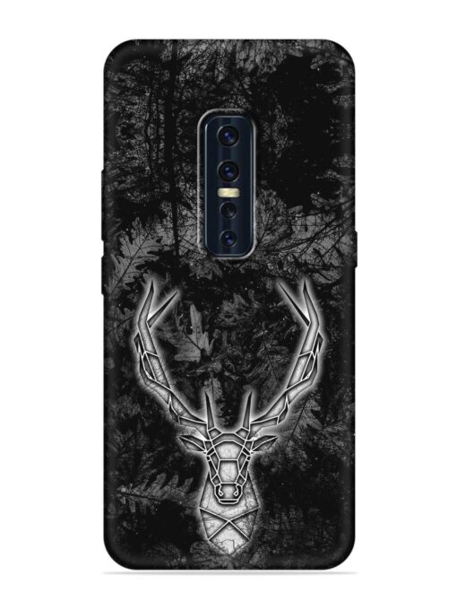 Ancient Deer Embossed Soft Silicone Case for Vivo V17 Pro Zapvi