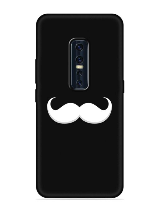 Mustache Vector Embossed Soft Silicone Case for Vivo V17 Pro