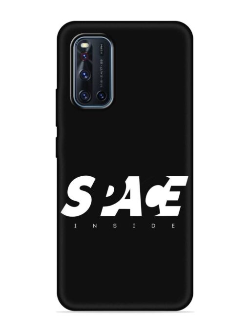 Space Typography Art Embossed Soft Silicone Case for Vivo V19 Zapvi