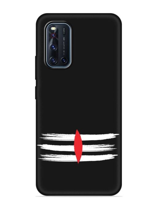 Mahadev Tilak Vector Embossed Soft Silicone Case for Vivo V19 Zapvi