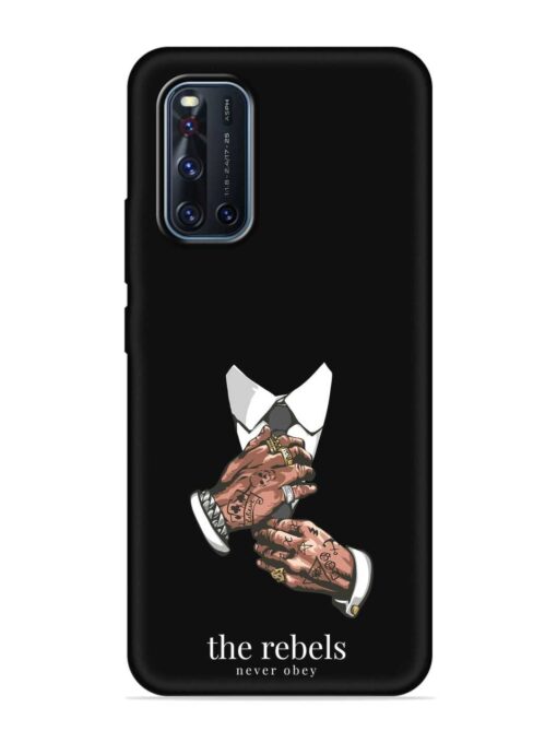 Rebels Slogan Man Embossed Soft Silicone Case for Vivo V19 Zapvi