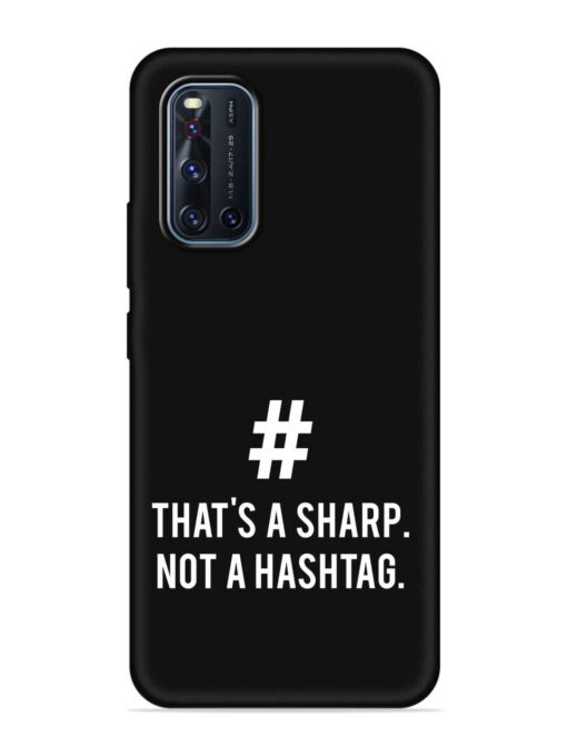 Thats Sharp Not Embossed Soft Silicone Case for Vivo V19 Zapvi