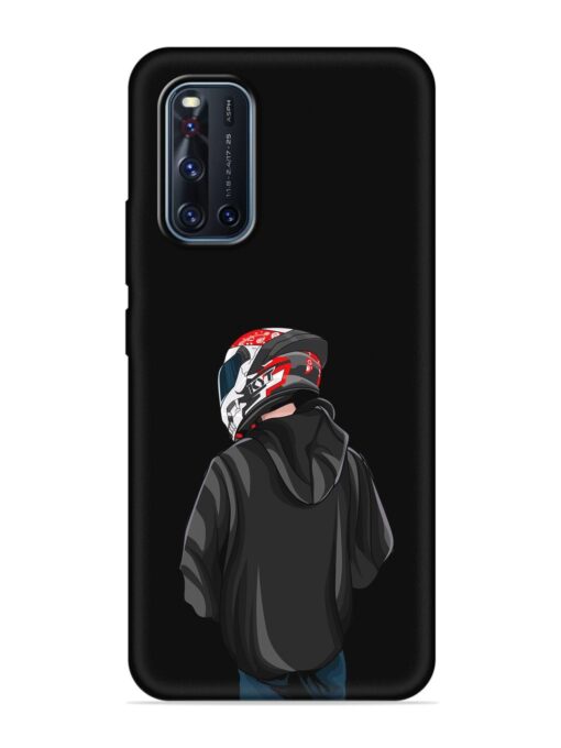 Motorcycle Rider Embossed Soft Silicone Case for Vivo V19