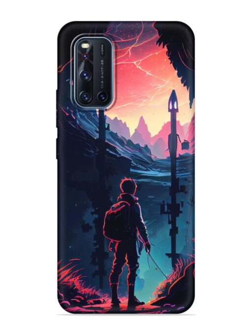 Cgs Artwork Embossed Soft Silicone Case for Vivo V19 Zapvi