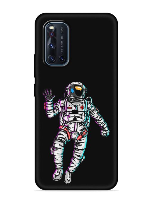 Spaceman Embossed Soft Silicone Case for Vivo V19 Zapvi