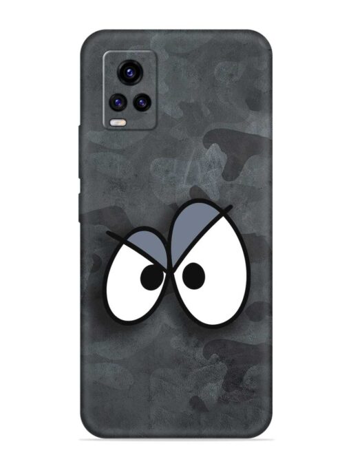 Big Eyes Night Mode Embossed Soft Silicone Case for Vivo V20 Zapvi