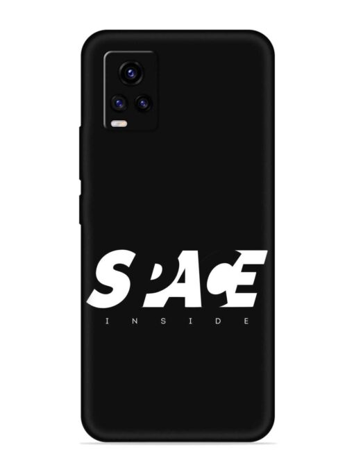 Space Typography Art Embossed Soft Silicone Case for Vivo V20 Zapvi