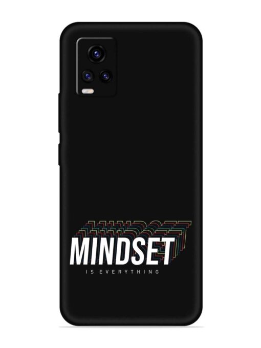 Mindset Everything Slogan Embossed Soft Silicone Case for Vivo V20 Zapvi