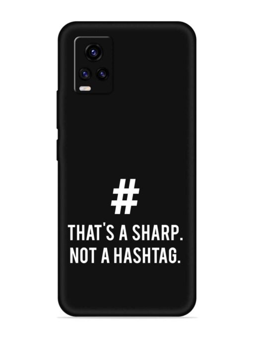 Thats Sharp Not Embossed Soft Silicone Case for Vivo V20 Zapvi