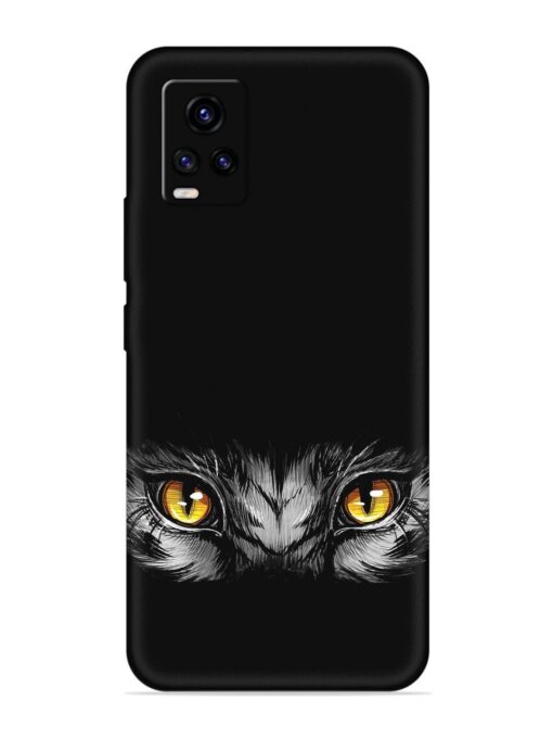 Scary Eye Embossed Soft Silicone Case for Vivo V20 Zapvi