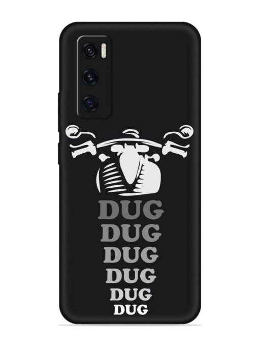 Dug Dug Dug Embossed Soft Silicone Case for Vivo V20 Se Zapvi