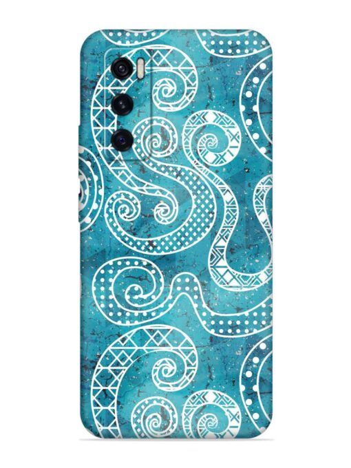 Vintage Curved Seamless Embossed Soft Silicone Case for Vivo V20 Se Zapvi