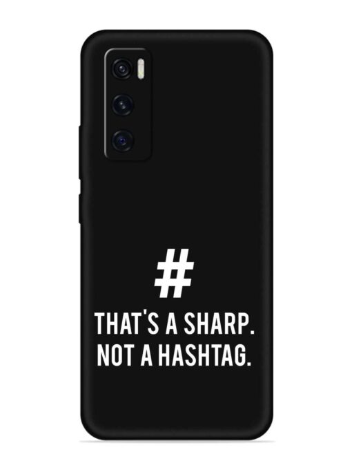 Thats Sharp Not Embossed Soft Silicone Case for Vivo V20 Se Zapvi