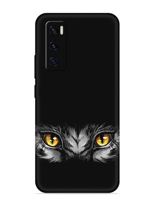 Scary Eye Embossed Soft Silicone Case for Vivo V20 Se Zapvi