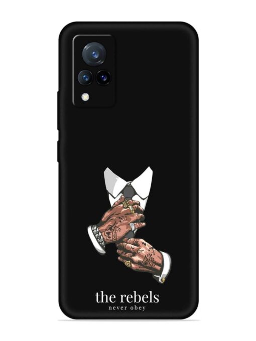 Rebels Slogan Man Embossed Soft Silicone Case for Vivo V21 (5G) Zapvi