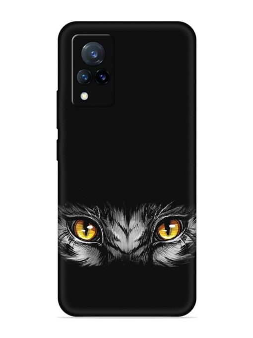 Scary Eye Embossed Soft Silicone Case for Vivo V21 (5G) Zapvi