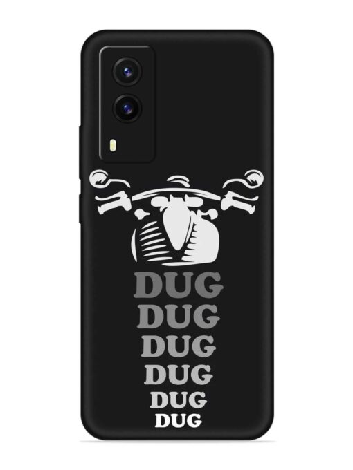 Dug Dug Dug Embossed Soft Silicone Case for Vivo V21E (5G) Zapvi