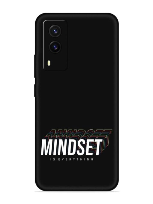 Mindset Everything Slogan Embossed Soft Silicone Case for Vivo V21E (5G) Zapvi