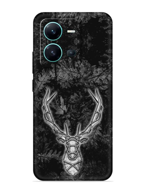 Ancient Deer Embossed Soft Silicone Case for Vivo V25 (5G) Zapvi