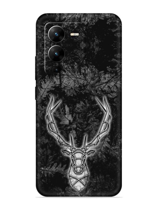 Ancient Deer Embossed Soft Silicone Case for Vivo V25 Pro (5G)