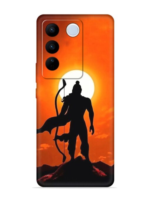 Shree Ram Embossed Soft Silicone Case for Vivo V27 (5G) Zapvi