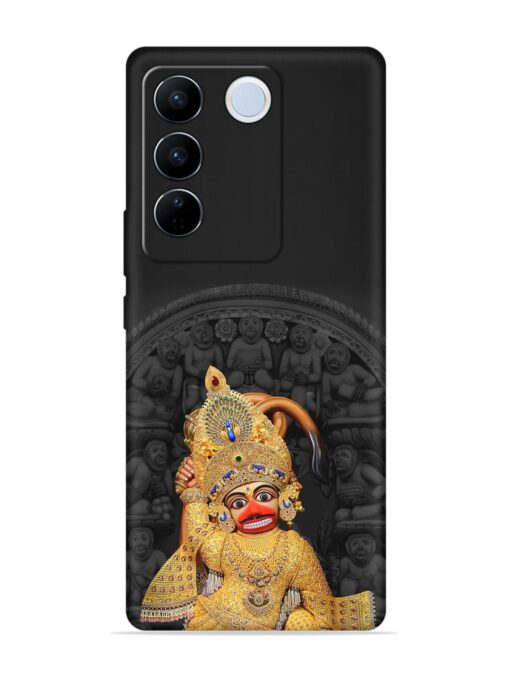 Indian Gold Hanuman Embossed Soft Silicone Case for Vivo V27 Pro (5G) Zapvi