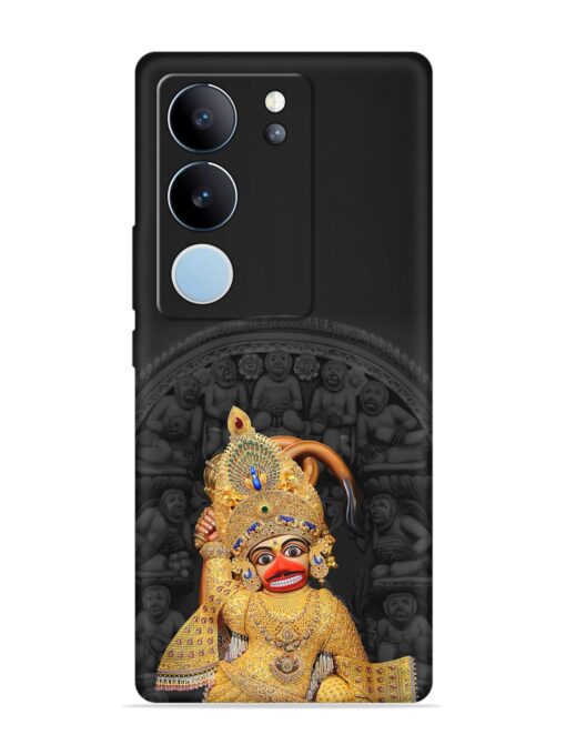 Indian Gold Hanuman Embossed Soft Silicone Case for Vivo V29 (5G) Zapvi