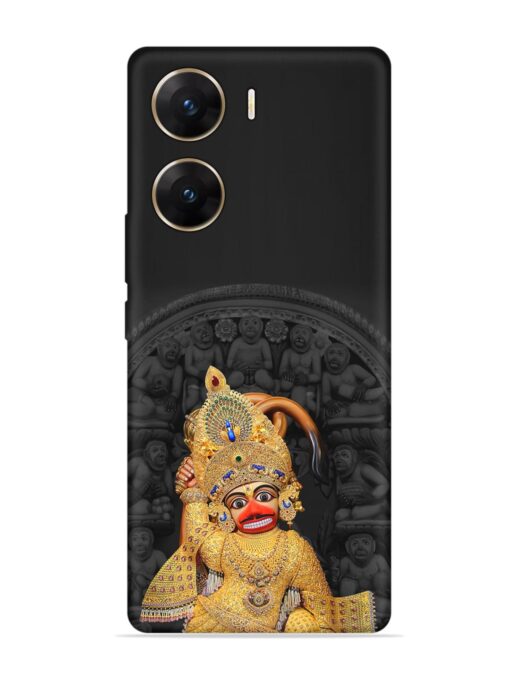 Indian Gold Hanuman Embossed Soft Silicone Case for Vivo V29E (5G) Zapvi