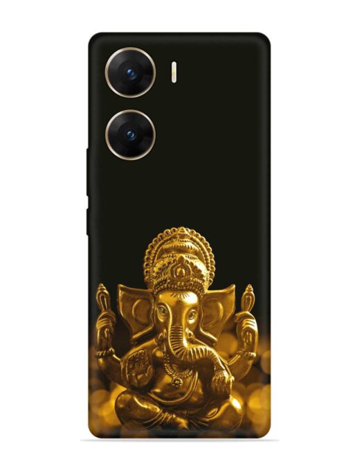 Lord Ganesha Indian Festival Embossed Soft Silicone Case for Vivo V29E (5G) Zapvi