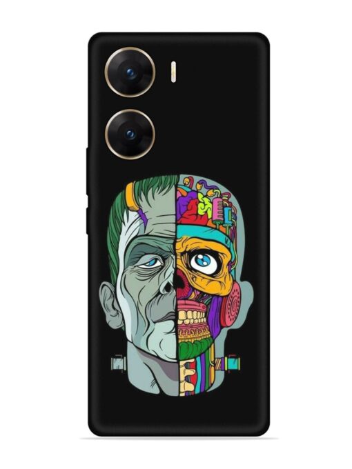 Men Vs Skull Embossed Soft Silicone Case for Vivo V29E (5G) Zapvi