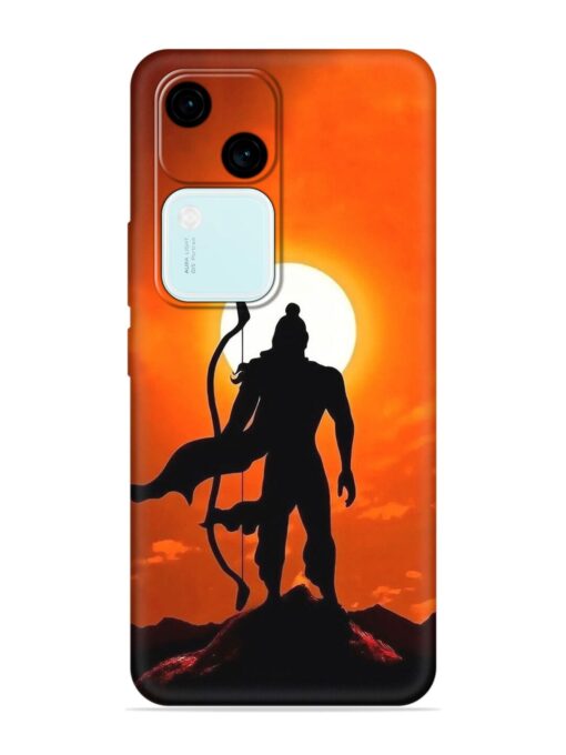 Shree Ram Embossed Soft Silicone Case for Vivo V30 (5G)