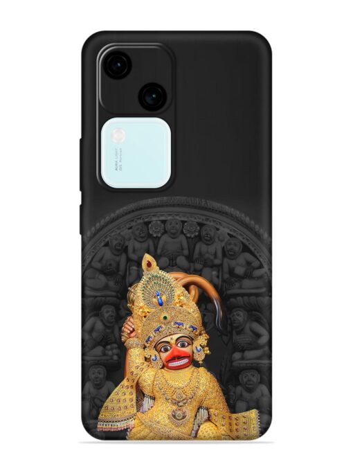 Indian Gold Hanuman Embossed Soft Silicone Case for Vivo V30 (5G) Zapvi