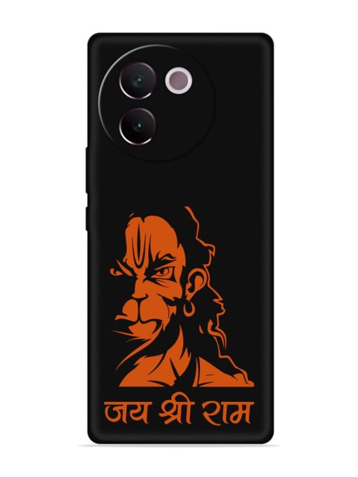 Angry Hanuman Embossed Soft Silicone Case for Vivo V30E (5G) Zapvi