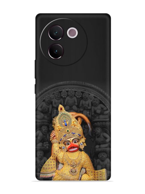 Indian Gold Hanuman Embossed Soft Silicone Case for Vivo V30E (5G) Zapvi