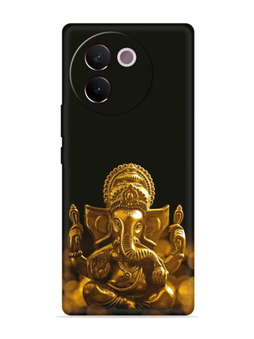 Lord Ganesha Indian Festival Embossed Soft Silicone Case for Vivo V30E (5G) Zapvi