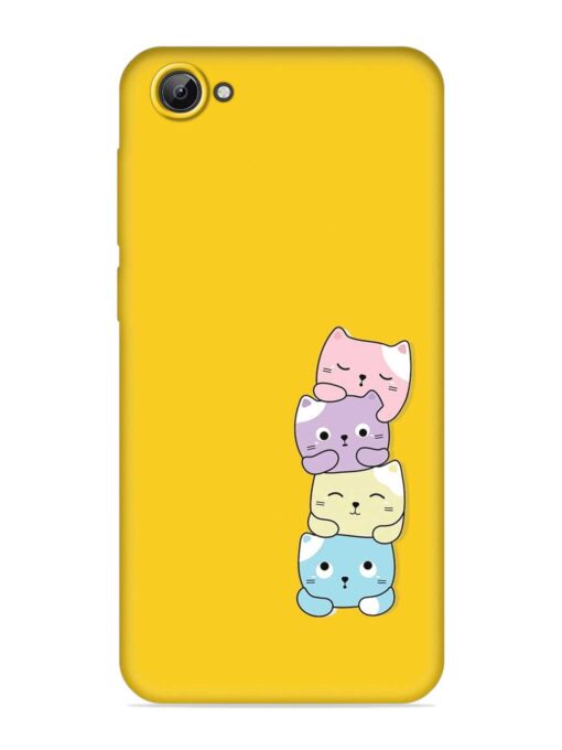 Cartoon Anime Embossed Soft Silicone Case for Vivo V5 Zapvi