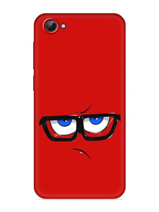 Rad Angry Face Embossed Soft Silicone Case for Vivo V5 Zapvi