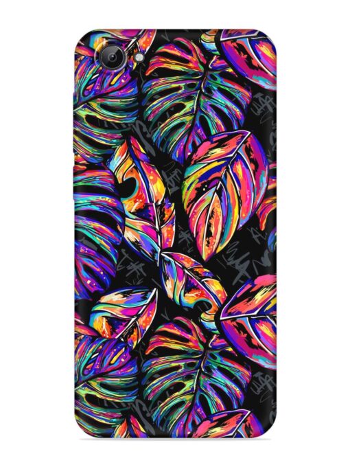 Tropical Seamless Vector Embossed Soft Silicone Case for Vivo V5 Zapvi