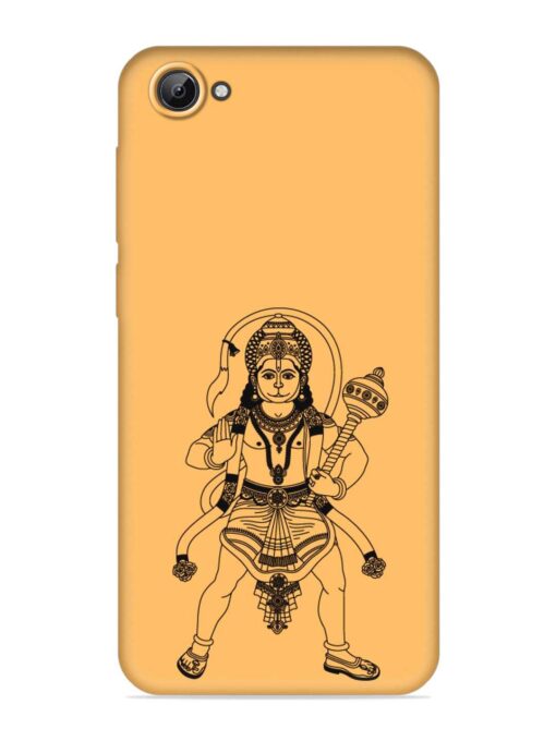 Indian God Hanuman Embossed Soft Silicone Case for Vivo V5 Zapvi