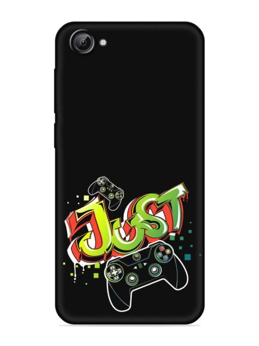 Graffiti Gamepad Illustration Embossed Soft Silicone Case for Vivo V5 Zapvi