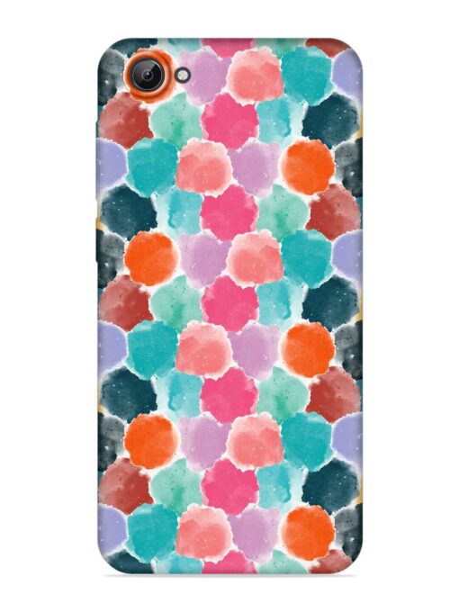 Colorful Seamless Pattern Embossed Soft Silicone Case for Vivo V5 Zapvi